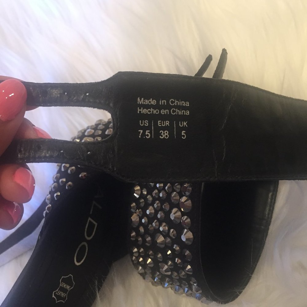 Aldo rhinestone heel size 7.5 - Picture 6 of 6